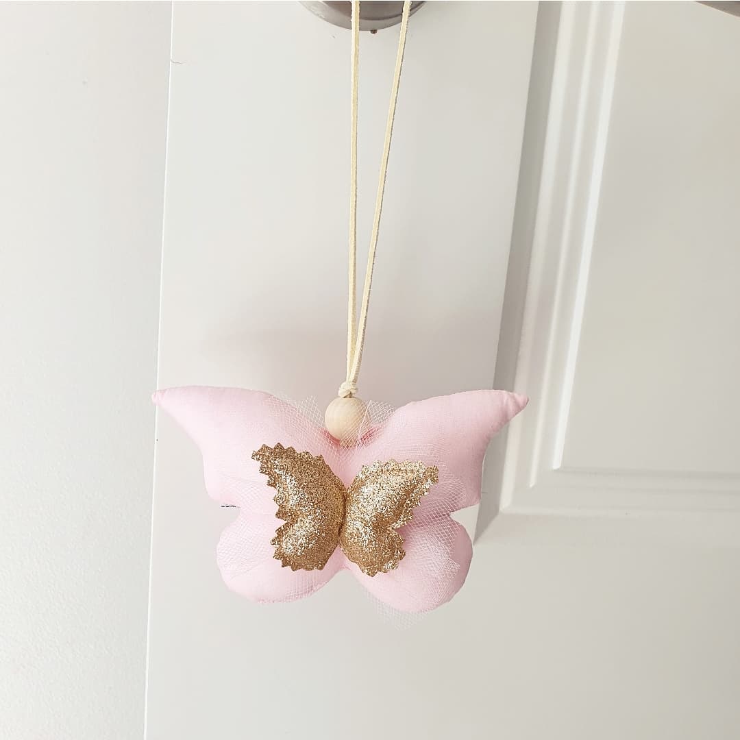 COTTON Butterfly Tooth Fairy Pouch - Pre Order 6-8 Week Leadtime