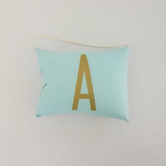 Initial Tooth Fairy Pouch - Mint A Gold