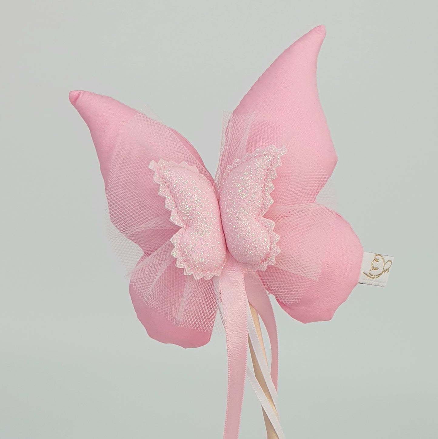 Butterfly Wand - Candy Pink Cotton