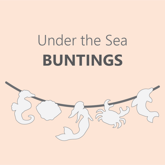 Under The Sea Bunting - Pre Order 6-8 Week Leadtime