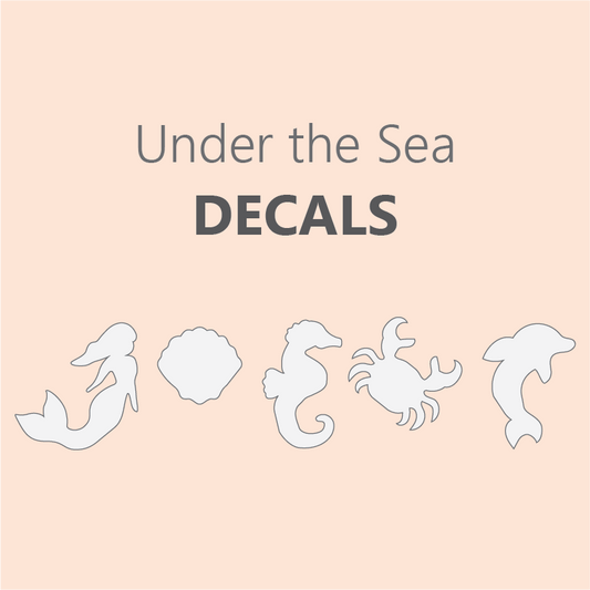 Under The Sea Decals - Pre Order 6-8 Week Leadtime