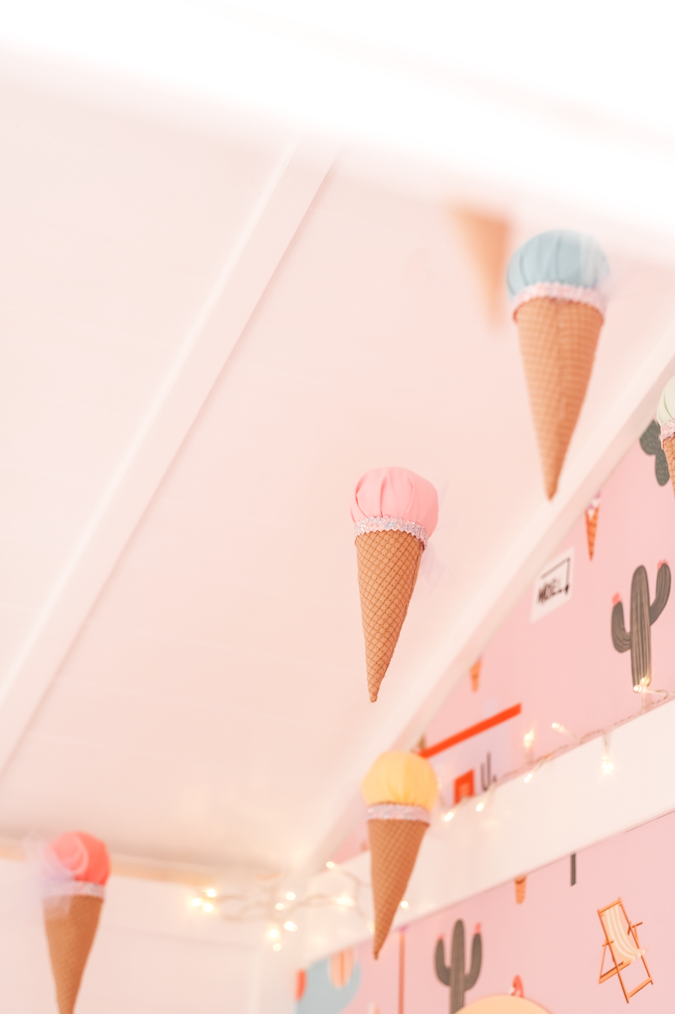 Ice Cream Hanging Decoration - Single - Pre Order 6 week leadtime