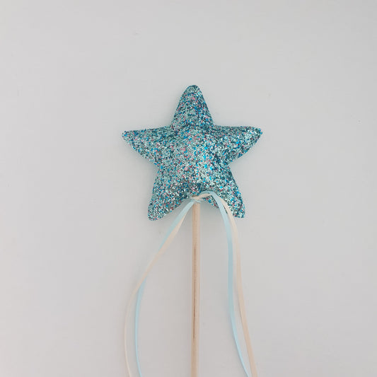 Star Wand - Blue Sparkle