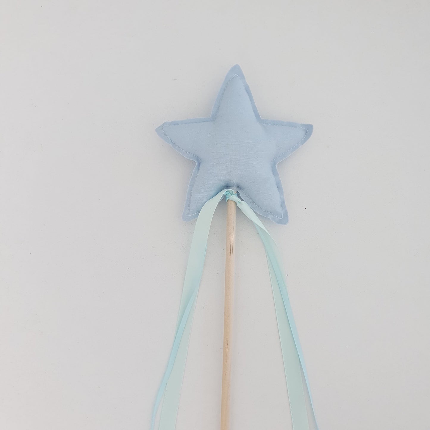 Star Wand - Baby Blue Cotton