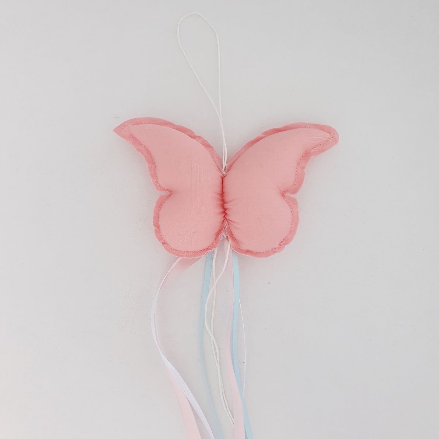 Butterfly Hanging Drop - Dusty Pink - Mermaid Ribbons