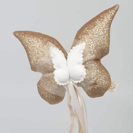 Butterfly Wand - Champagne Sparkle