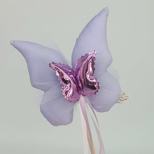 Butterfly Wand - Lilac Cotton