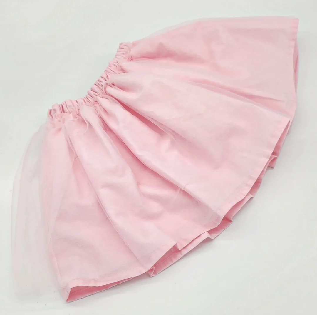 Plain Tulle Skirt © - Baby Pink - PLAIN NO EMBELLISHMENT