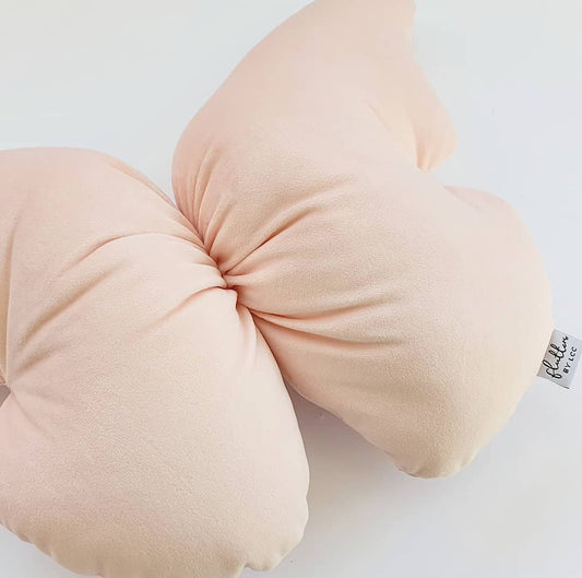 Butterfly Cushions - Ice Pink - Smooth Velvet - Pre Order for 6-8 Week Leadtime