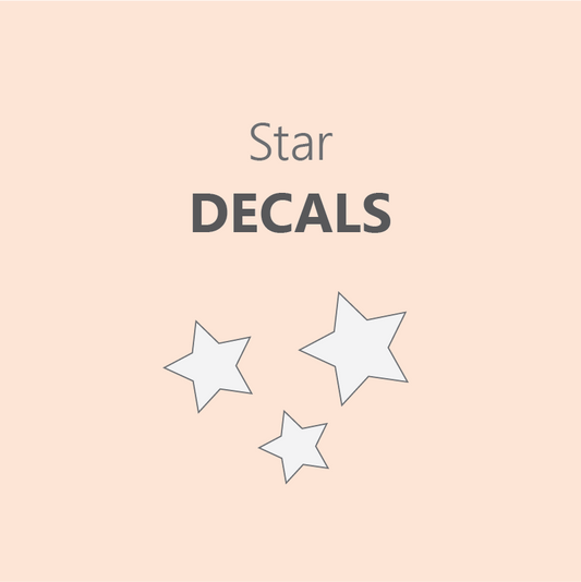 Star Decals - Pre Order 4-6 Week Leadtime