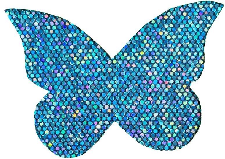 SHIMMER GLITTER Butterfly Wall Decals - Pre Order 6-8 Week Leadtime