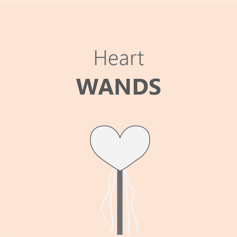 Heart Wand - Pre Order 6-8 Week Leadtime