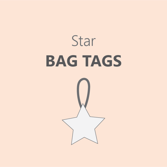 Star Bag Tag - Pre Order 6-8 Week Leadtime