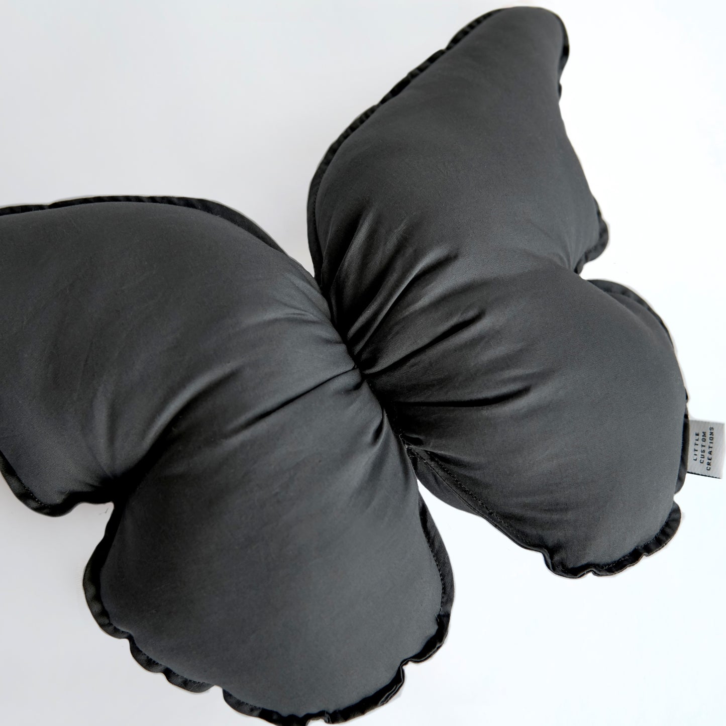 Butterfly Cushions © - Charcoal - Cotton
